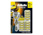 Gillette Fusion Proshield Razor + 13 Cartridges