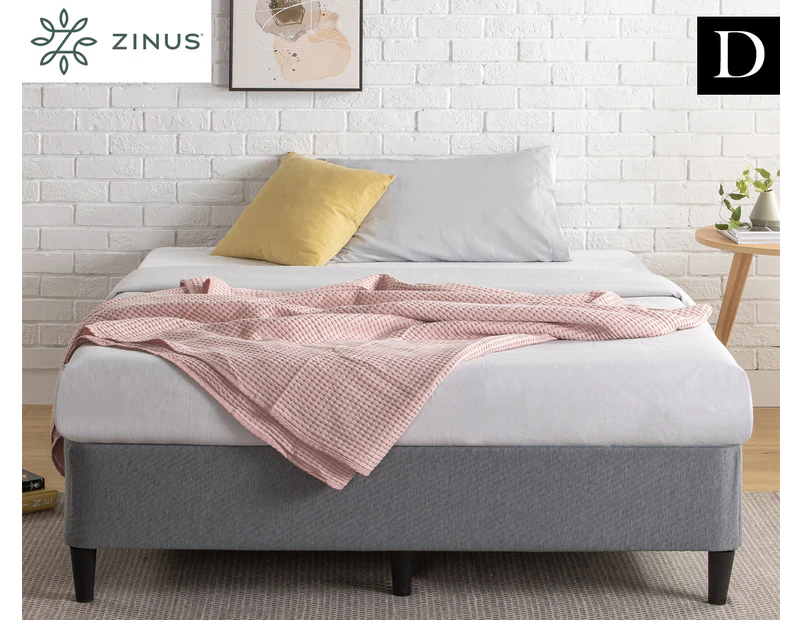 Zinus Ensemble Double Bed Base - Dark Grey