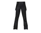 Snow Ski Pants Waterproof Insulating Protection Smooth Surface Women Windproof Breathable Snow Ski Pants for Snowboarding-Black