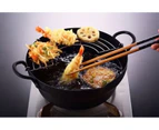 Takumi Japan Iron Tempura Deep Fry Pot Induction Compatible 24cm