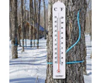 Indoor or Outdoor Wall Thermometer |  Weatherproof Weather Instrument