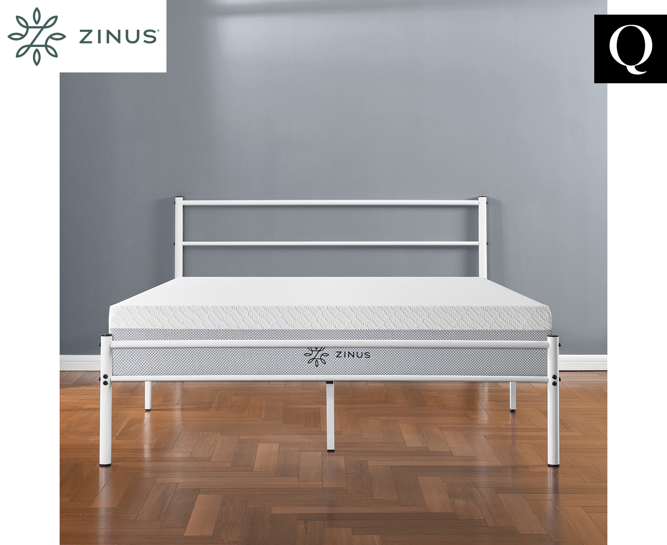 zinus geraldine bed frame