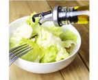 Salad Olive Cooking Oil and Vinegar Dispenser Bottle Seasoning Sauce Container  2pc Set