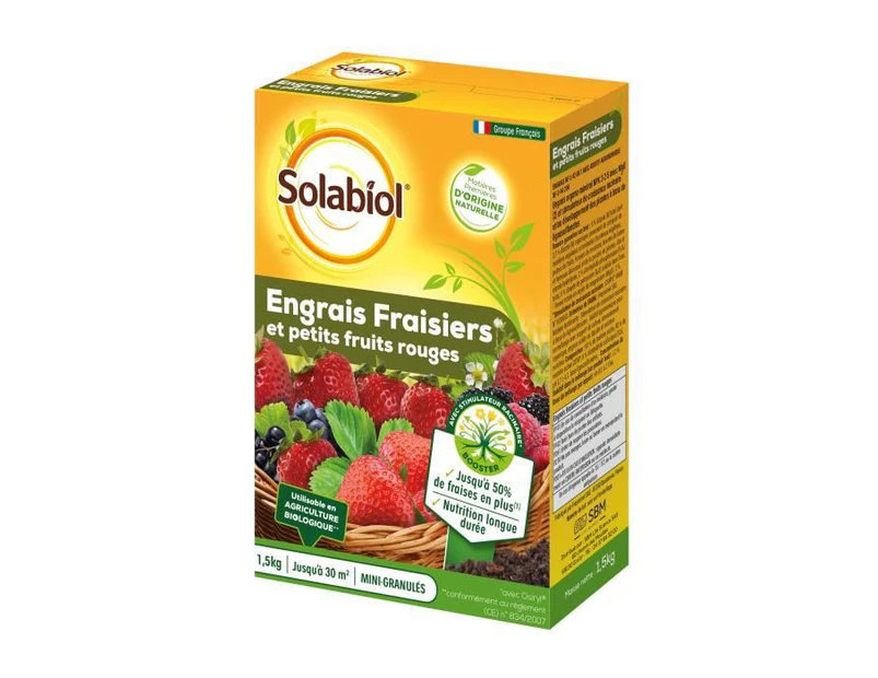 SOLABIOL SOFRAY15 Strawberry and Small Fruit Fertilizers - 1.5 Kg - CATCH