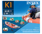 Intex Fishing Excursion Pro K1 Kayak w/ Aluminium Oar