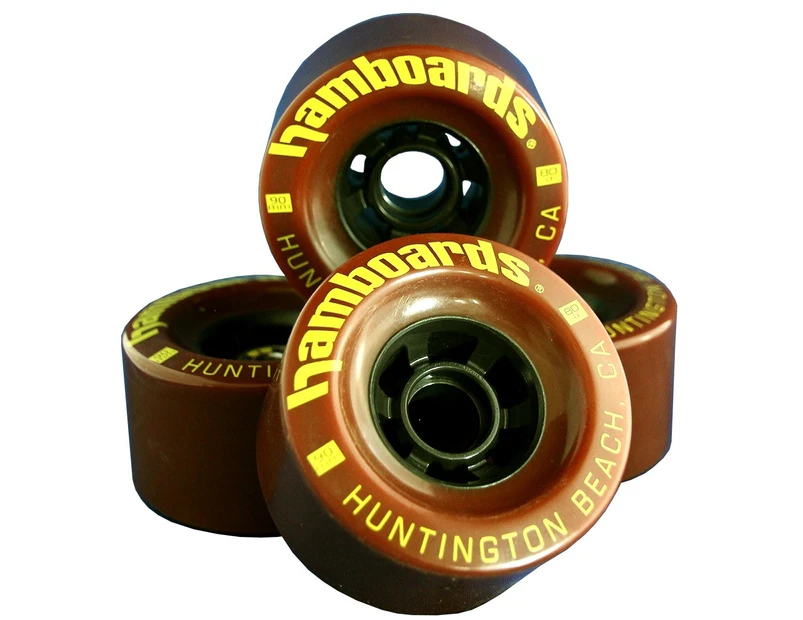 Hamboards Wheels 90mm 78-80a - Red
