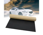 Juson Sound Deadener Mat Non-flammable Noise Reduction Sponge Heat Shield Noise-proof Pad for Car-Black