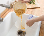 3 Pack Reusable Kitchen Sink Strainer Food Catcher