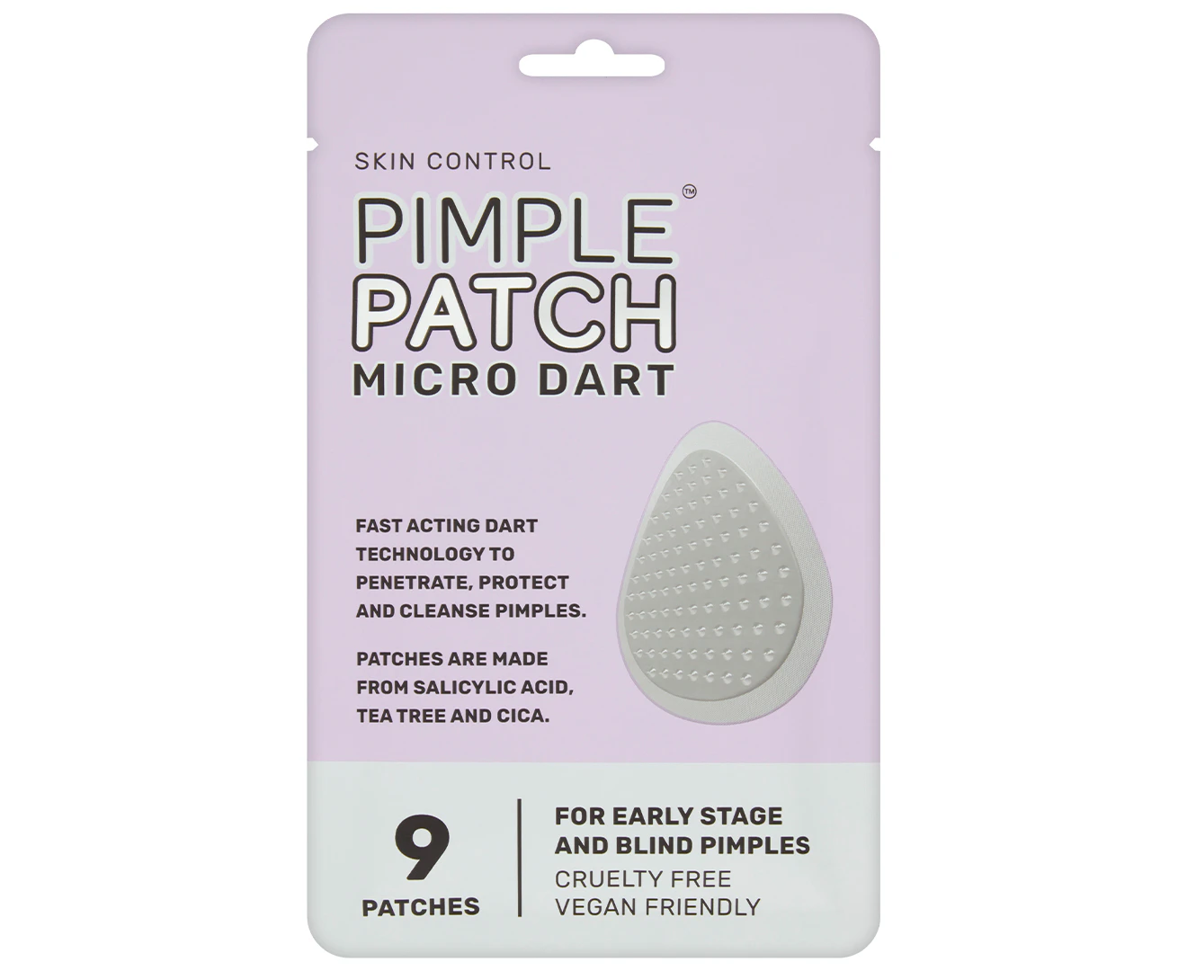 Skin Control Pimple Patch Micro Dart 9pk