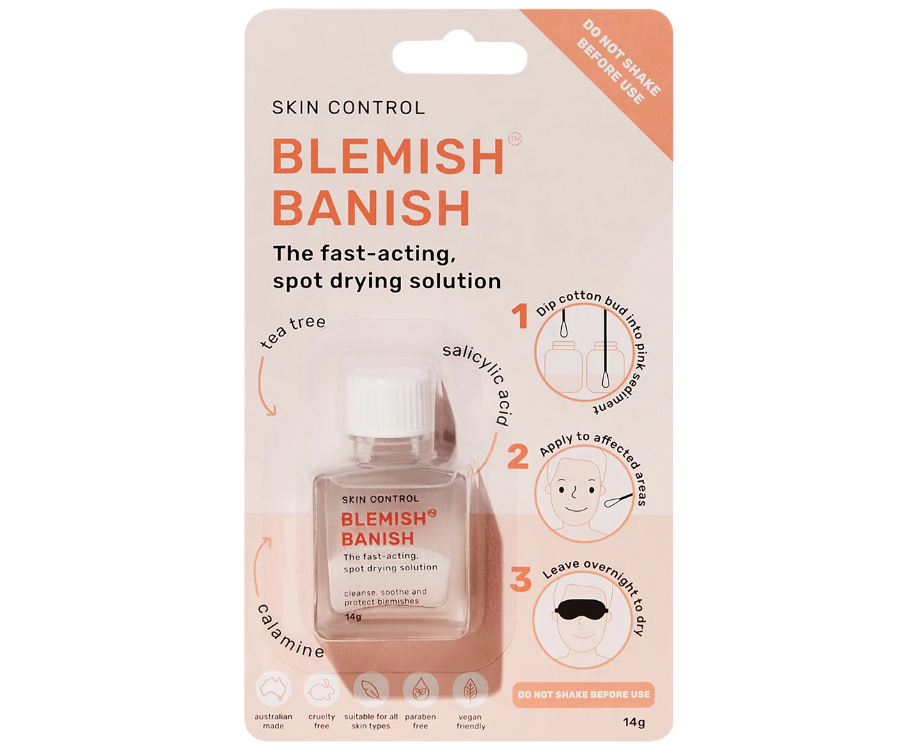 Skin Control Blemish Banish Spot Drying Solution 14g