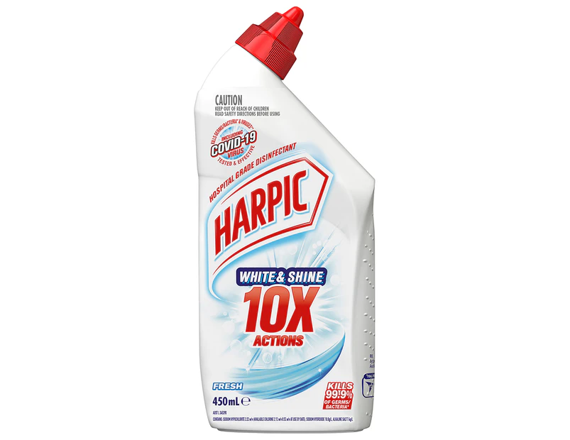 Harpic White & Shine 10x Actions Review, Toilet cleaner