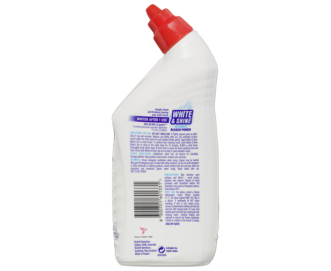 Harpic White & Shine 10X Toilet Cleaner - The Grocery Geek