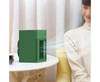 Air Cooler Fan Humidification Design Adjustable Environment Friendly Desktop Air Conditioner Fan for Home-Green