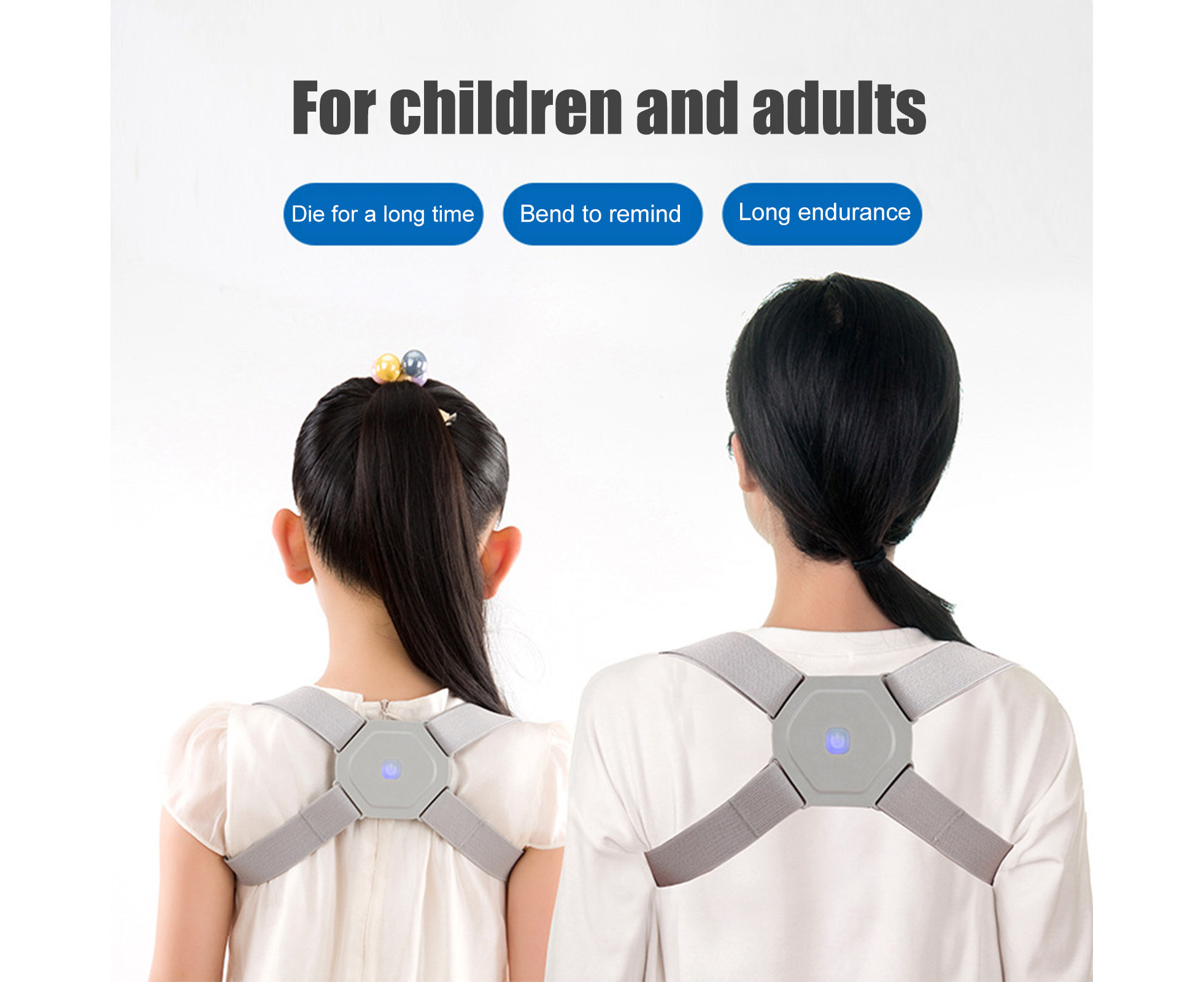 Posture Corrector Straightener for Shoulder Strap Back Support and