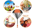 Parachute Hand Throw Toy Set, 4pcs Parachute Toy for Kids, Outdoor Toys for Children