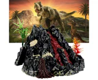 Volcano Eruption Simulation Sound Light Spray Children Model Toy Desktop Ornament