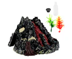 Volcano Eruption Simulation Sound Light Spray Children Model Toy Desktop Ornament
