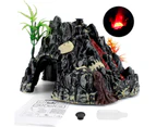 Volcano Eruption Simulation Sound Light Spray Children Model Toy Desktop Ornament