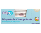 2 x 10pk Baby U Disposable Change Mats