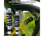 Adjustable Rear Shock Absorber Anti-rust Corrosion-resistant Thicken Spring Shock Absorber for Bicycle-165mm