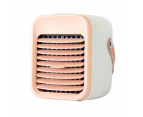Cordless Personal Air Conditioner with 7 Colour Cycle Lights - USB Charging - Pink