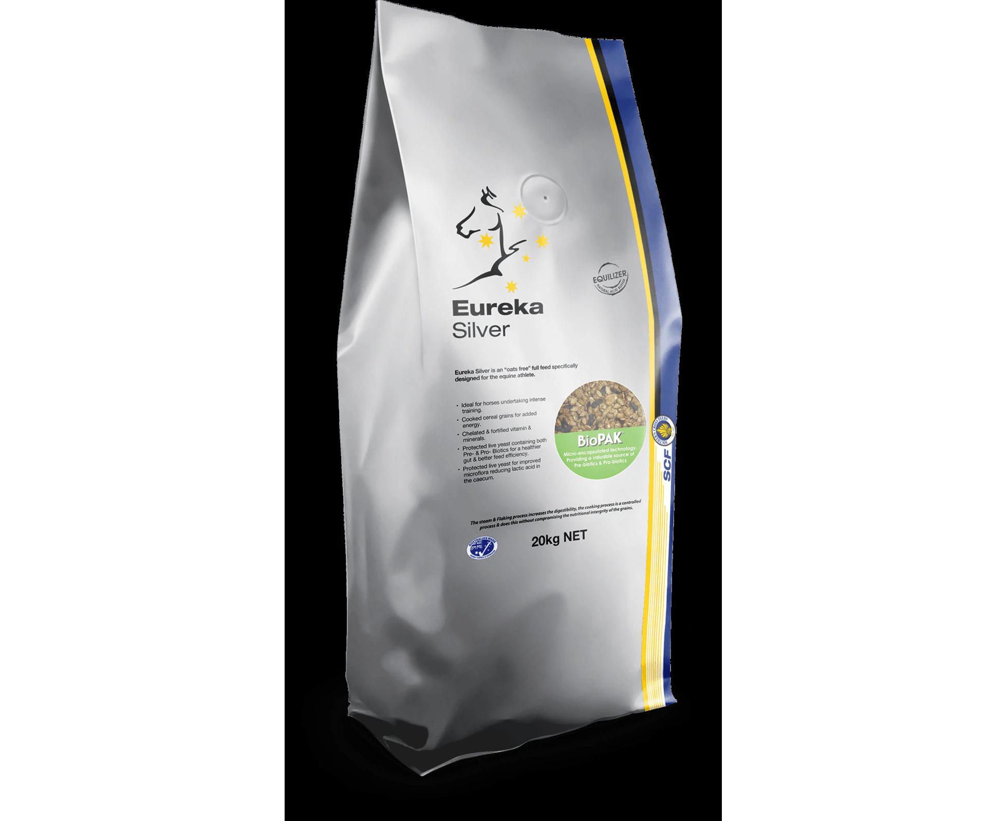 Southern Cross Eureka All Breeds Silver Oat-Free Horse Feed 20kg