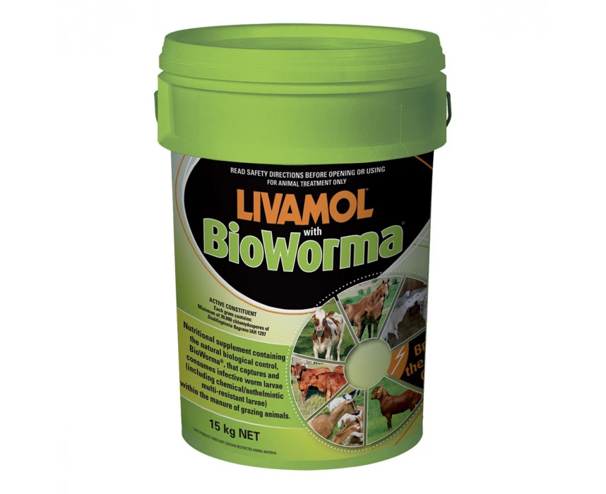 IAH Livamol With Bioworma Horse Nutritional Supplement 15kg