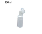 100/120/150ml Empty Foaming Bottle Facial Cleanser Mousse Liquid Soap Dispenser 100ML