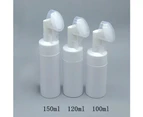 100/120/150/200ml Empty Facial Cleanser Foaming Bottle Mousse Liquid Dispenser 100ML