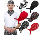 Nirvana Pirates Chef Tableware Skull Kitchen Cap Professional Catering Various Chef Hat-Black