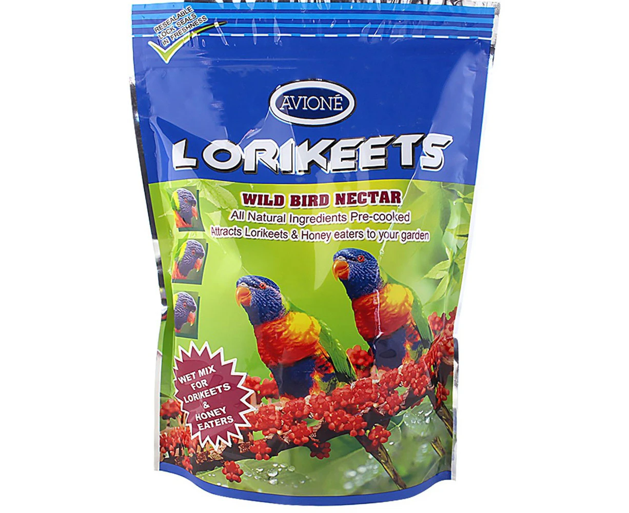 Avione Lorikeets Wet Wild Bird Nectar 1kg