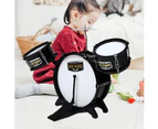 Jazz Drum Set Small Plastic Drum Set Toy Early Educational Music Instruments for Kids - Black