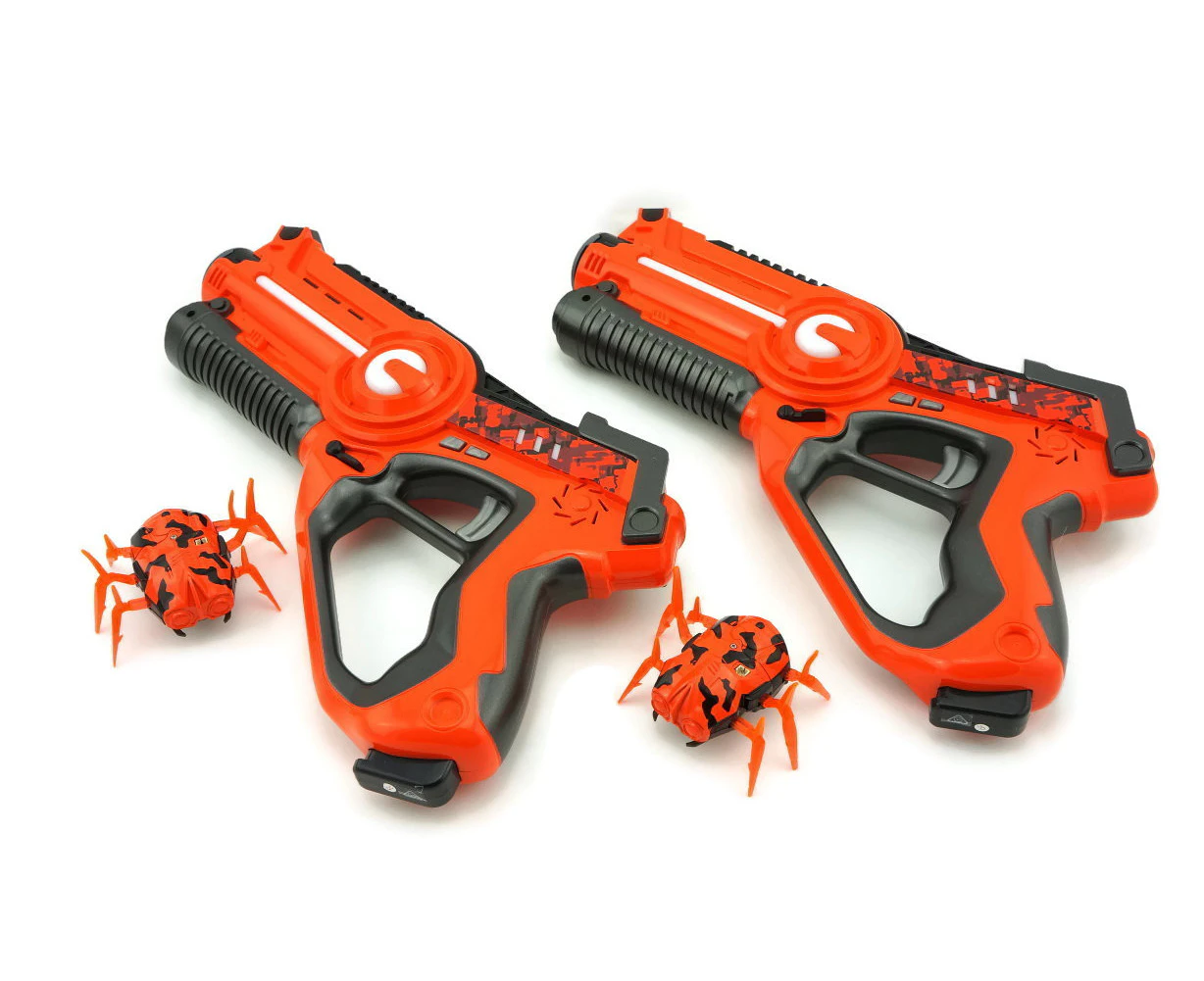 Call of Life 2 Player Laser Tag Gun with Robotic Alien Bugs set