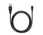 USB 2.0 A Plug to Micro B Cable - 1.8m