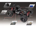 18302 4WD Off-Road RC Monster Truck 1:18th Remote Control