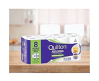 Quilton Absorba 4 Ply Paper Towel Roll Absorbent Double Length Kitchen 8 Pack