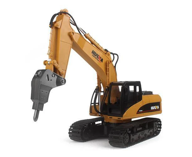 1560 Remote Control RC Excavator with Drill 1:14 Construction Scale Model