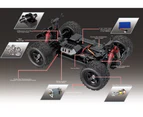 18301 4WD Off-Road RC Monster Truck 1:18th with Dual Battery