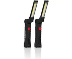2pcs-flashlight repair light tent light,USB Rechargeable Torch Torch LED Work Light-small