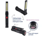 2pcs-flashlight repair light tent light,USB Rechargeable Torch Torch LED Work Light-small