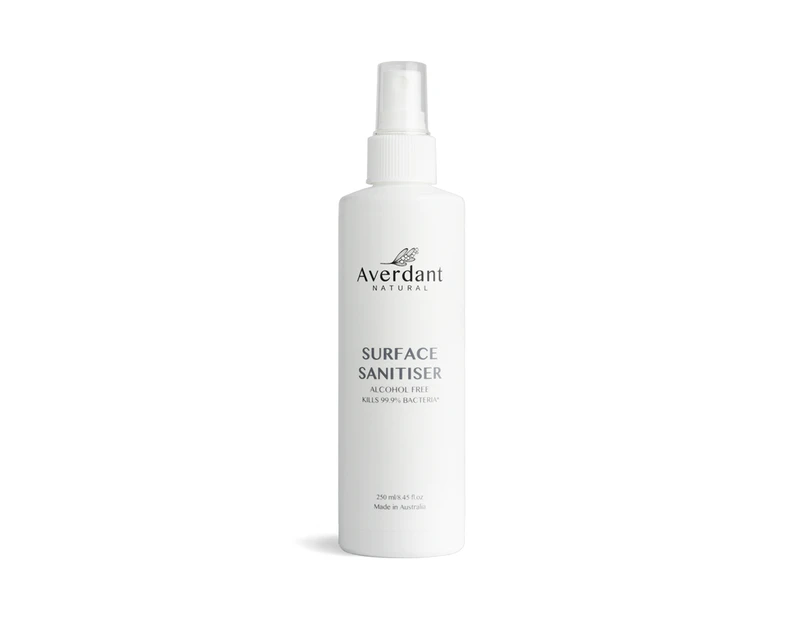 Averdant Hand & Surface Sanitiser 250ml Alcohol Free Non-toxic Kills 99.9% germs Gentle for all skin types