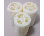 Natural Loofah Gourd Sponge Bath Rub Dishes Cleaning Exfoliating Scrubber Tool Beige