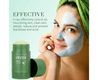 Green tea mask stick, blackhead removal, clay mask, green tea extract, oil control and acne removal, clean pores