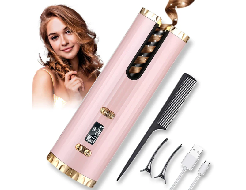 Hair Straightener & Curling Iron, Hot Tools Curling Iron,Adjustable Temp Hair Straightener & Curler 2 In 1, Travel Size Hot Hair Tools