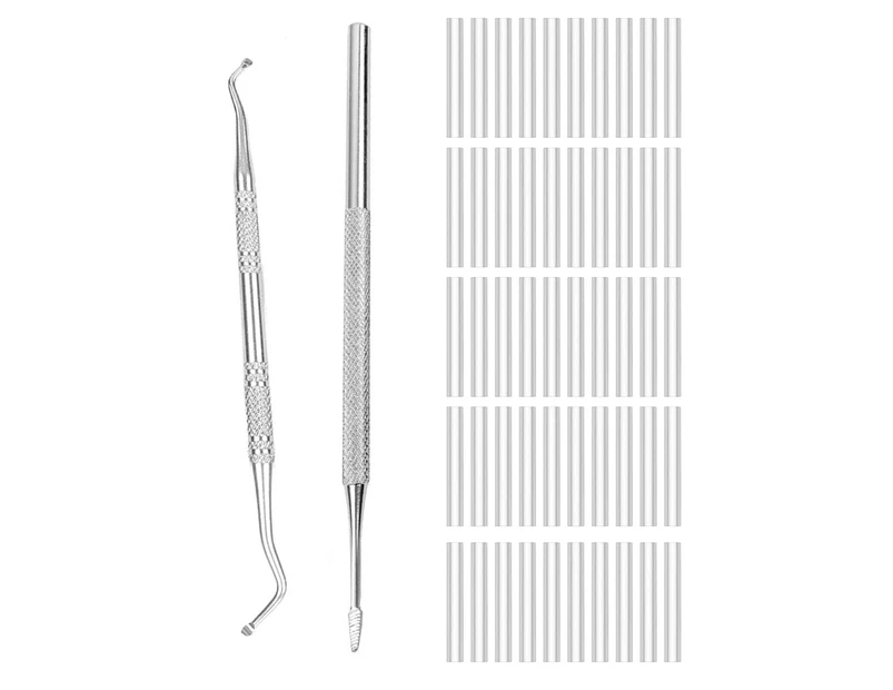 1 Set Toenail Pedicure Kit Adjustable Portable Stainless Steel Ingrown Toenail Treatment Tool for Home B