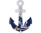 Maritime anchor wall hook for a Mediterranean style of decoration, wide hook, maritime decoration, ocean