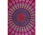 Tapestry Indian Mandala Wall Hanging Hippie Tapestry Wall Decor for Kids Room Living Room Bedroom Too