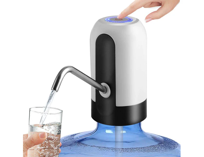 Water Dispenser - USB Charging Water Pump for Bottle Universal Fit Water Bottle Pump Portable Electric Water Jug Dispenser Drinking Water Dispenser
