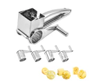 Rotary Cheese Grater Stainless Steel Shredder Cutter Grinder with 4 Drum Blades