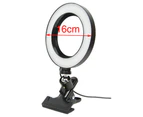 Ring Light with Monitor Clip on,Computer Laptop Video Conferencing，Computer Monitor Light for Remote Working, Self Live Streaming